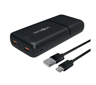Powerbank Reinston EPB2CAA20 20000mAh PD 20W Czarny