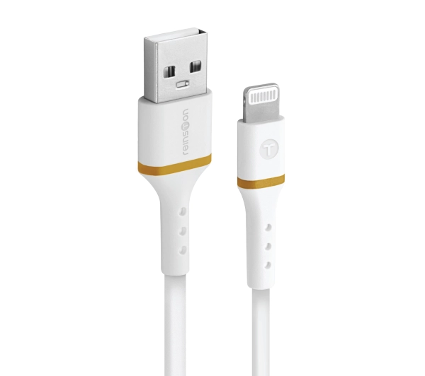 Kabel USB Reinston Kabel Przewód Reinston EK20ALB USB-A do Lightning 2m Biały