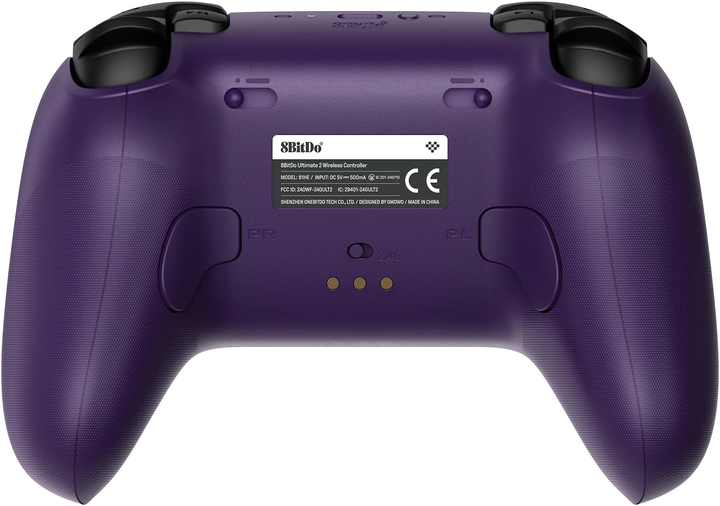 Pad 8BitDo Ultimate 2 Wireless Controller do PC, Android Bezprzewodowy Fioletowy