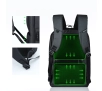 Plecak na laptopa QUALO QPS-W-USB-01 wodoodporny 15,6" Czarny