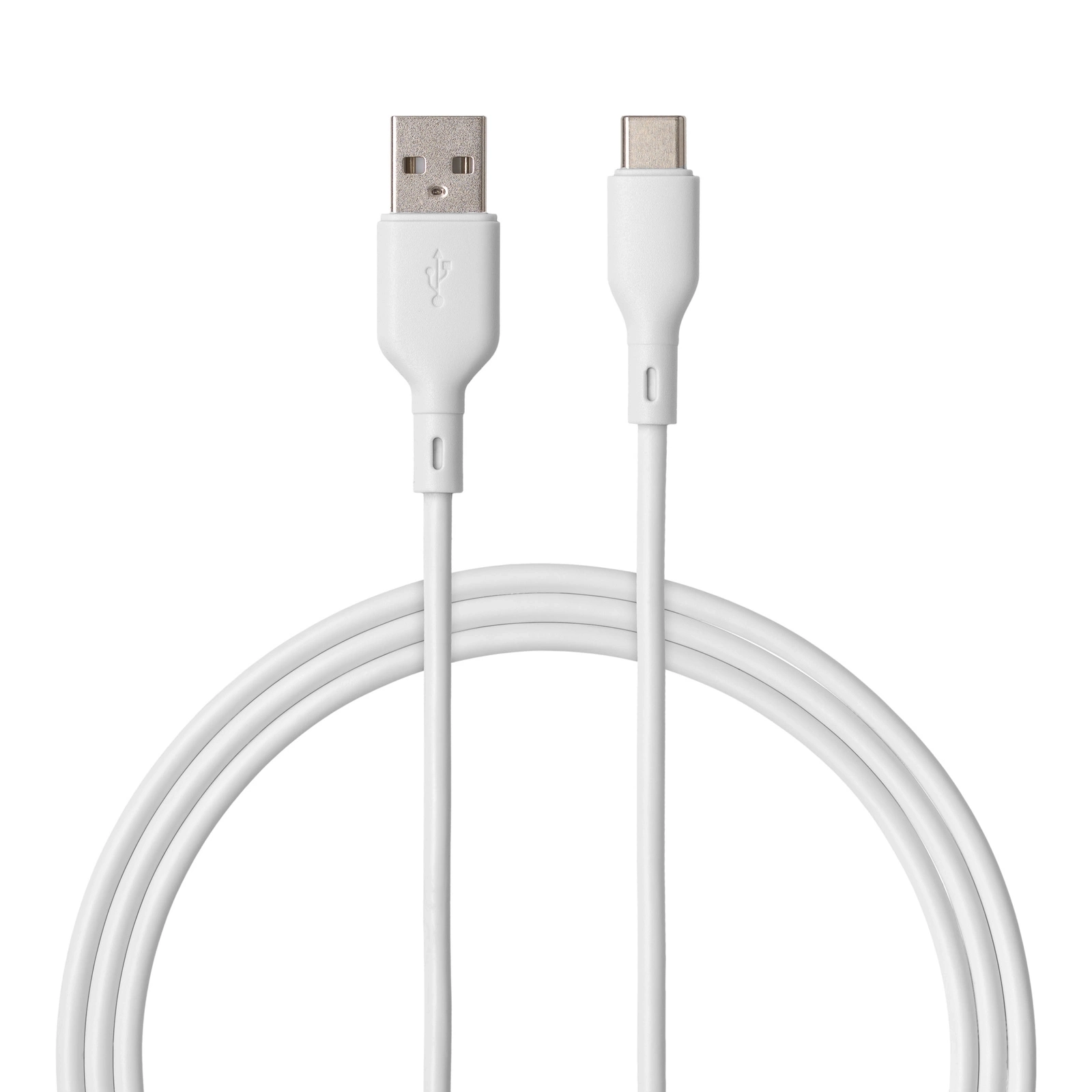 Kabel QUALO USB-A do USB-C 1,5m 3A Biały