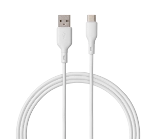 QUALO USB-A do USB-C 1,5m 3A Biały