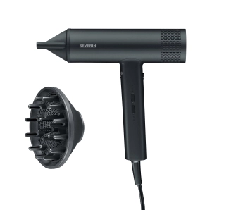 Suszarka do włosów Severin S-Style SpeedPro HT 0170 Jonizacja Dyfuzor Zimny nawiew 2000W 3 prędkości 3 temperatury