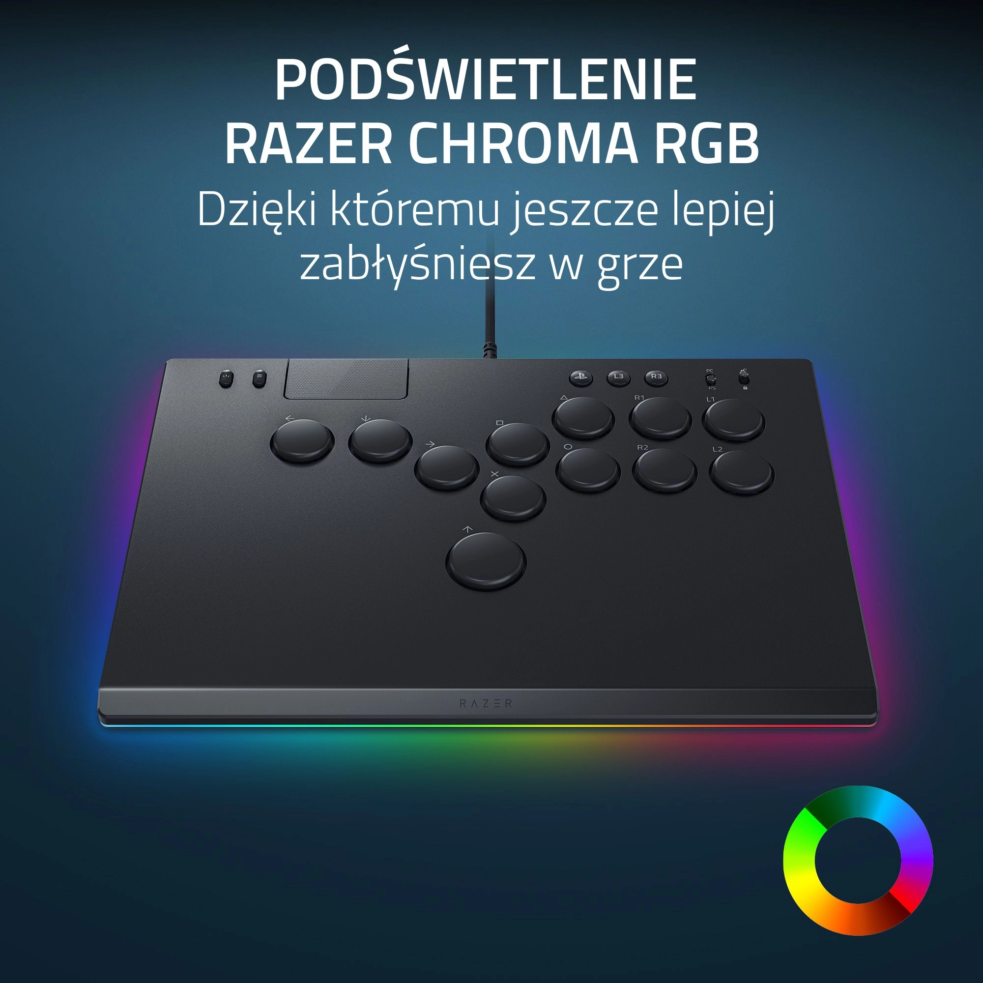 Razer Kitsune do PC, PS5 Przewodowy Czarny - Dobra cena, Opinie w