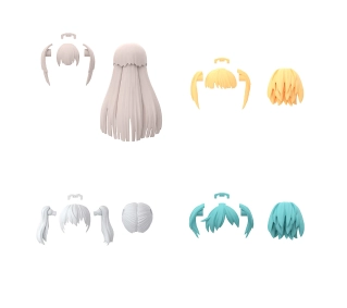 Bandai 30MS OPTION HAIR STYLE PARTS VOL.5 ALL 4 TYPES