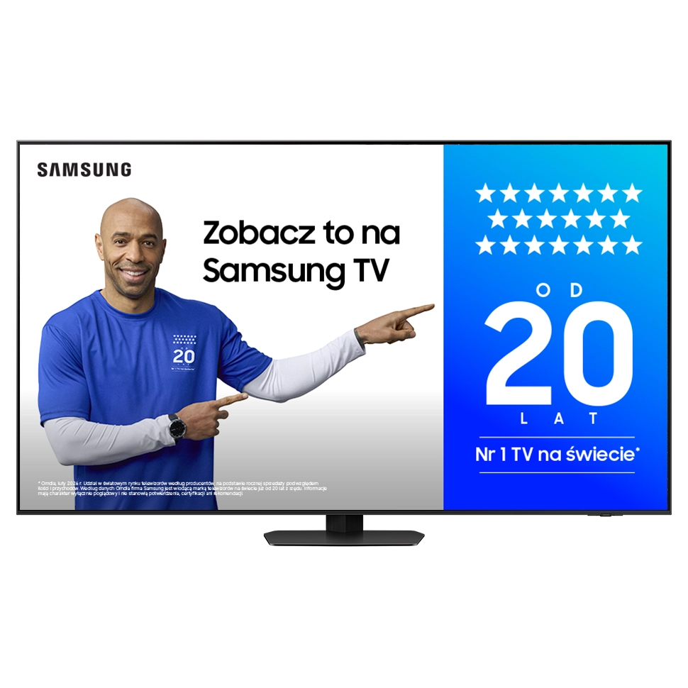 Telewizor Samsung QE50QN92FAT 50" Neo QLED 4K 165Hz Vision AI Tizen Dolby Atmos HDMI 2.1 DVB-T2