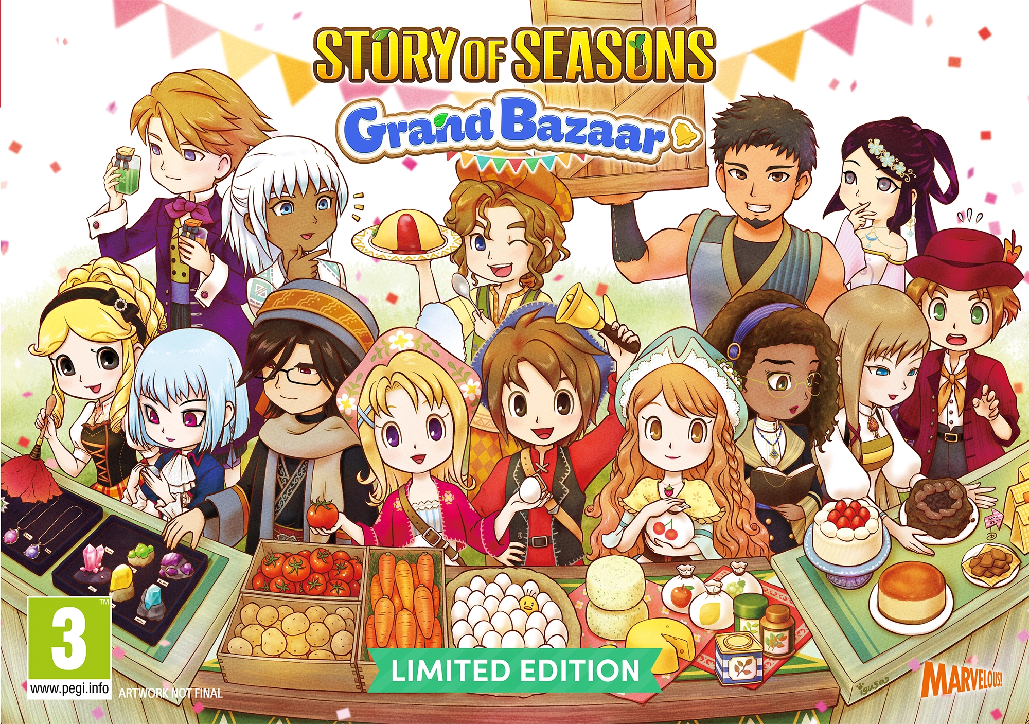STORY OF SEASONS: Grand Bazaar Edycja Limitowana Gra na Nintendo Switch 2