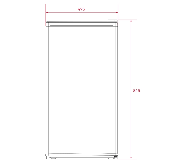 Teka RSR 10138 WH EU 84,5cm Biały - TRZECI -55%, ALBO 5-TY ZA 1ZŁ - Kup na Raty - RRSO 0%