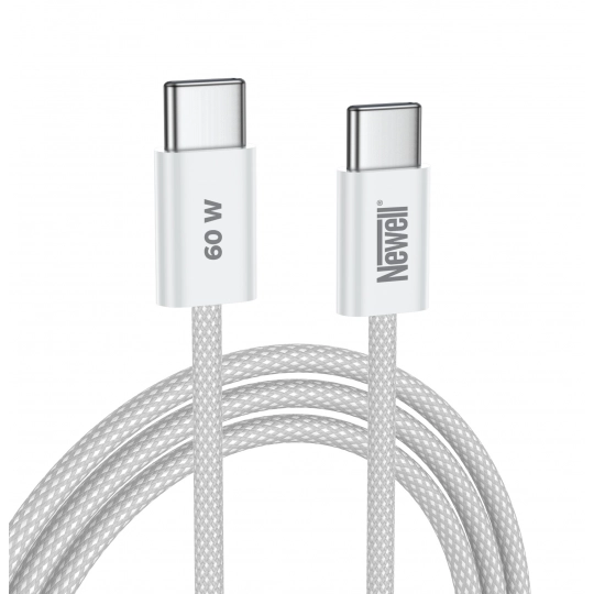 Kabel Newell USB-C do USB-C 60W 2m Biały