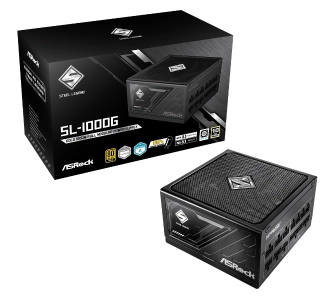 Zasilacz ASrock Steel Legend SL-1000G 1000W 80+ Gold Czarny