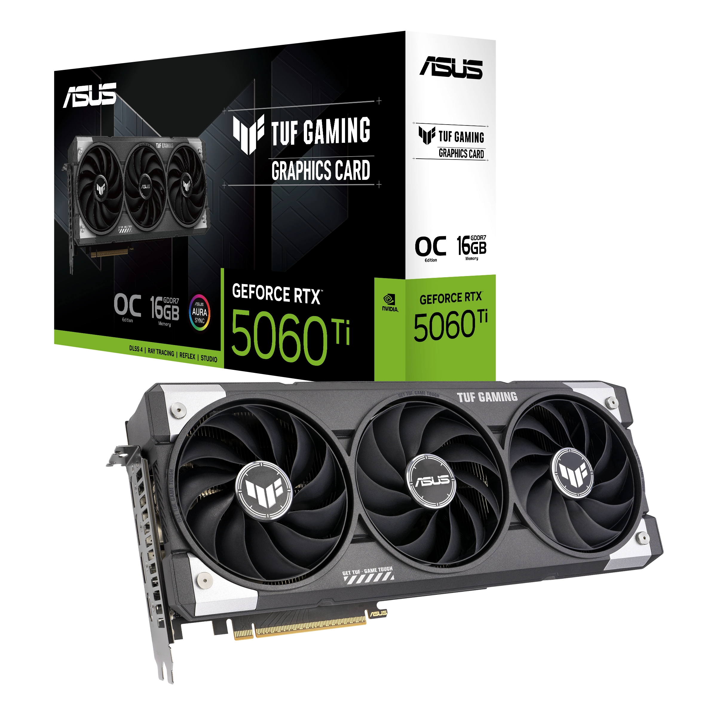 Karta graficzna ASUS GeForce RTX 5060 Ti OC Edition 16GB GDDR7 128bit DLSS 4
