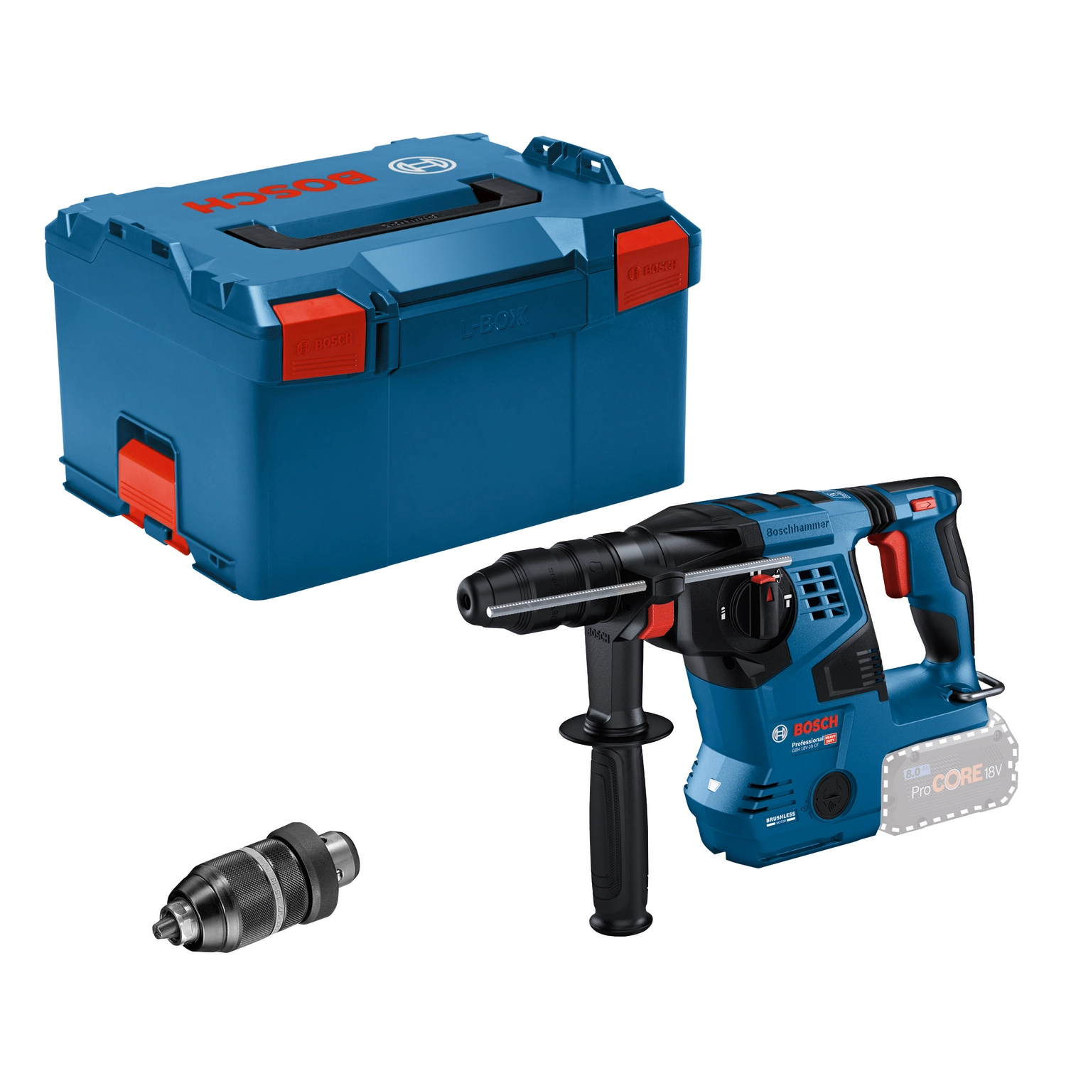 Młot udarowo-obrotowy Bosch Professional GBH 18V-28 CF 0 611 921 001