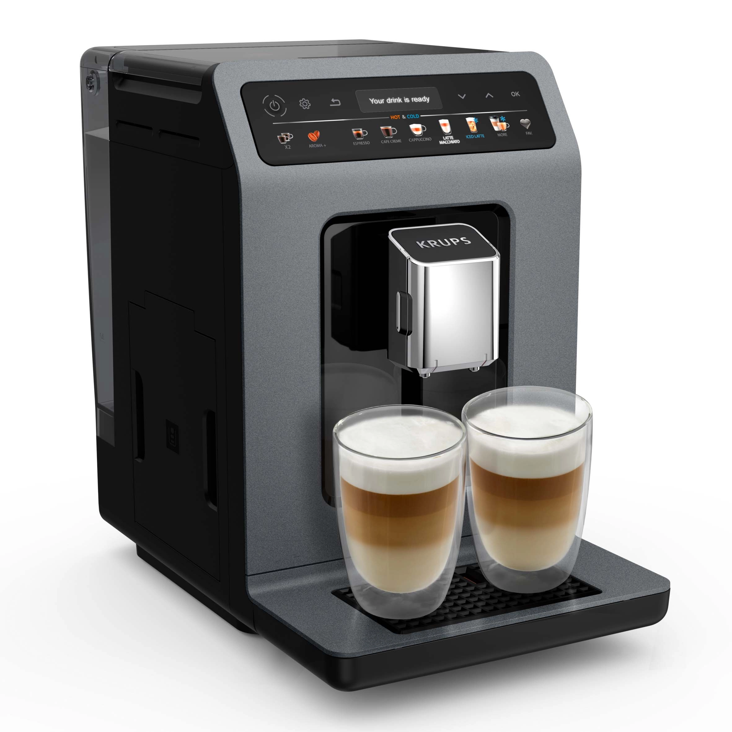 Ekspres Krups Evidence Hot & Cold EA898G Kawa mrożona