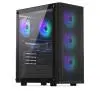 Obudowa Endorfy Ventum 200 ARGB Czarny + Spartan 5 MAX ARGB Czarny
