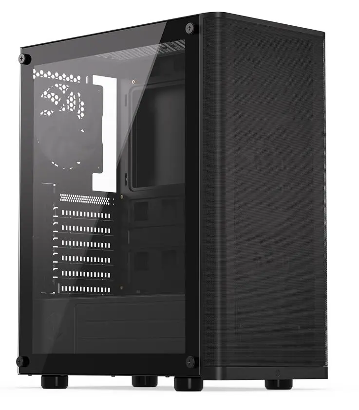 Obudowa Endorfy Ventum 200 ARGB Czarny + Spartan 5 MAX ARGB Czarny