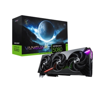 Karta graficzna MSI GeForce RTX 5080 VANGUARD SOC 16GB GDDR7 256bit DLSS 4