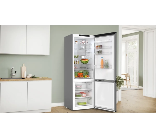 Bosch KGN49OCAF Pełny No Frost 203cm Komora świeżości Antracyt - Kup na Raty - RRSO 0%