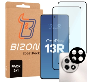 Bizon 2x Szkło + szybka na aparat Edge 2 Pack do OnePlus 13R