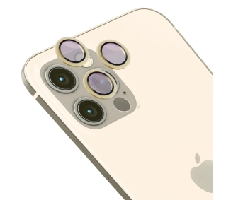 Bizon na aparat z aplikatorem Snap Lens do iPhone 12 Pro/11 Pro/11 Pro Max złota ramka