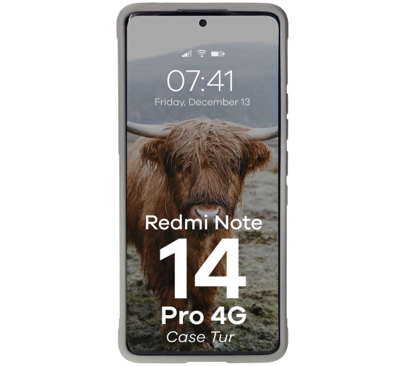 Bizon Tur do Xiaomi Redmi Note 14 Pro 4G Jasnoszary