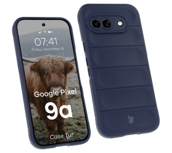 Etui Bizon Tur do Google Pixel 9a Granatowy