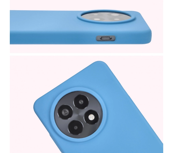 Bizon Silikonowe Soft do OnePlus 13R Niebieski