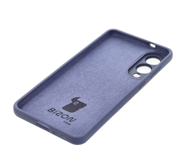 Bizon Silikonowe Soft do Samsung Galaxy S25 Edge Granatowy