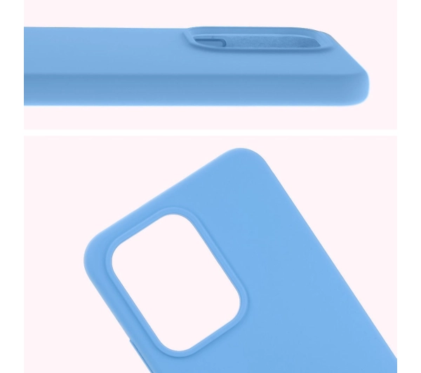 Bizon Silikonowe Soft do Oppo Reno13 Niebieski