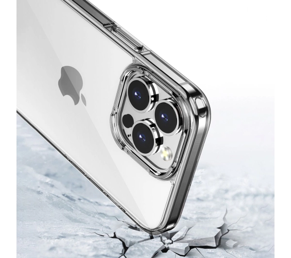 Bizon Halo do iPhone 15 Pro Max Przezroczysty