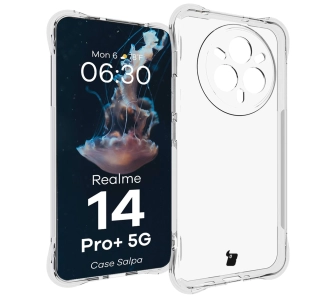 Etui Bizon Salpa do Realme 14 Pro+ 5G Przezroczysty