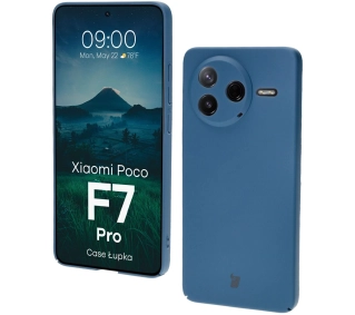 Bizon Łupka do Xiaomi Poco F7 Pro Niebieski
