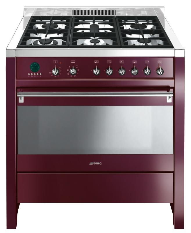 Kuchnia gazowo-elektryczna Smeg A1RW-6