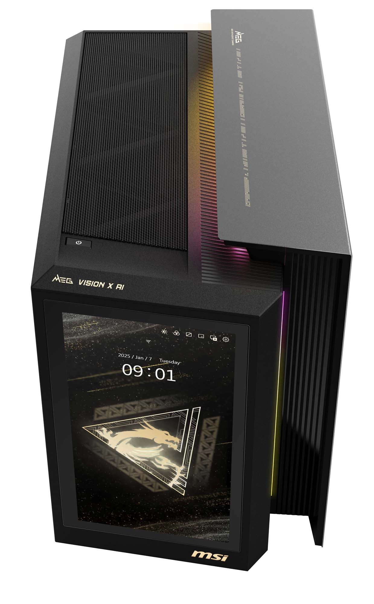 Komputer gamingowy MSI MEG Vision X AI 2nd 2NVV7-004EU Ultra 7 265K 32GB RAM 2TB Dysk SSD RTX5080 Win11