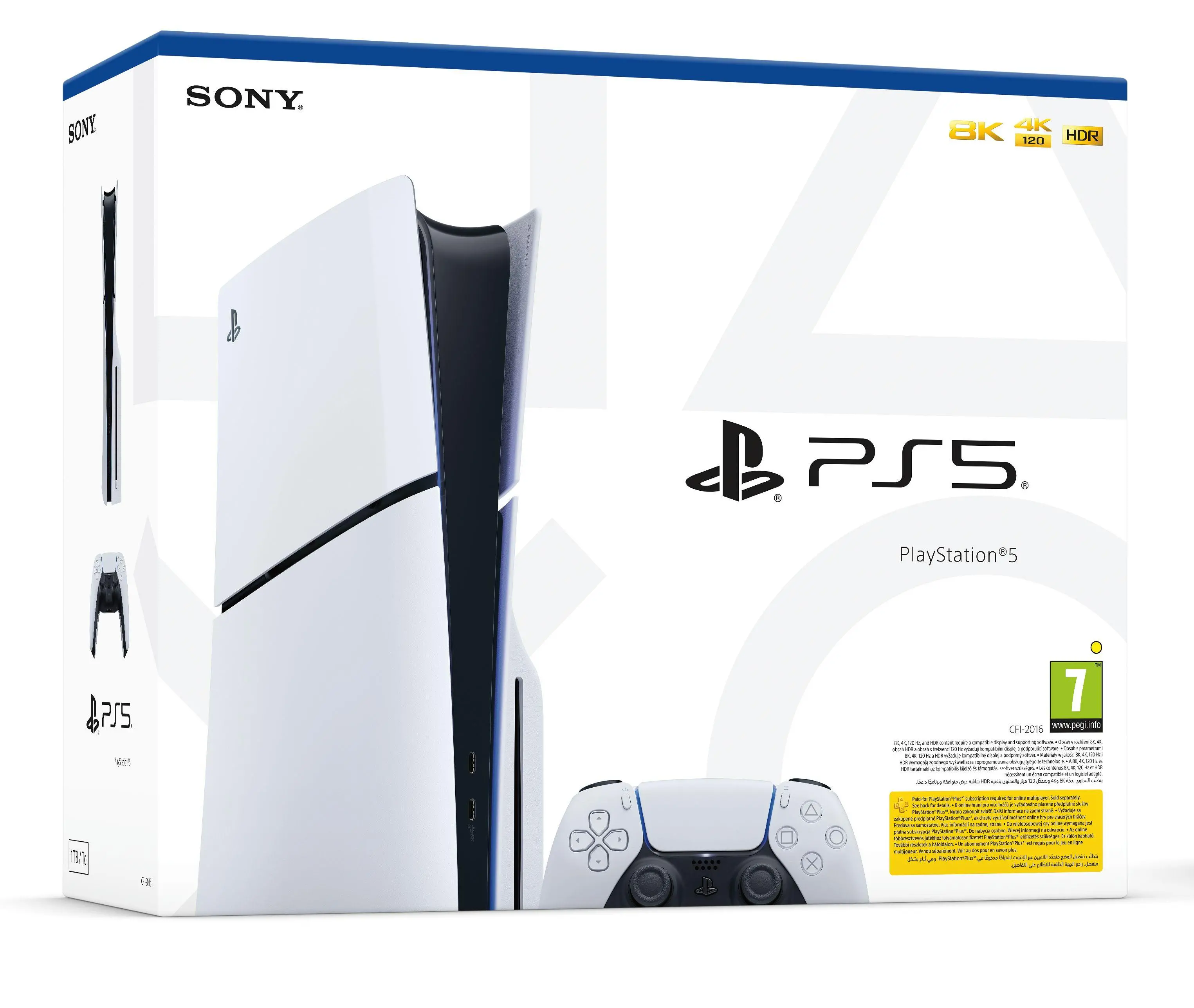 Konsola Sony PlayStation 5 Slim D Chassis (PS5) 1TB z napędem + God of War +  God of War Ragnarok