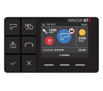 Komunikator drogowy YANBOX Yanosik GTR + 2 lata abonamentu
