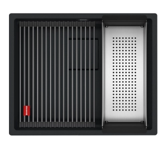 Zlewozmywak Franke Kanon KNG 110-52 Fragranite Czarny