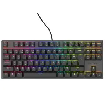 Klawiatura mechaniczna Genesis Thor 303 TKL HOT SWAP Outemu Brown Czarny