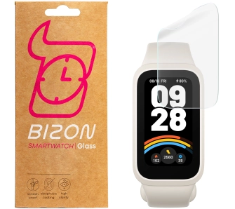 Folia ochronna Bizon matowa Film Sun do  Xiaomi Mi Smart Band 9 Active / Xiaomi Redmi Smart Band 3, 2 sztuki