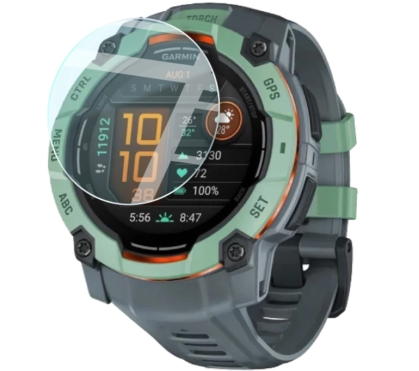Bizon Watch Clear do Garmin Instinct 3 45 mm