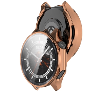 Nakładka na tarczę Bizon Felipe do OnePlus Watch 3 / Oppo Watch X2 różowo-złoty