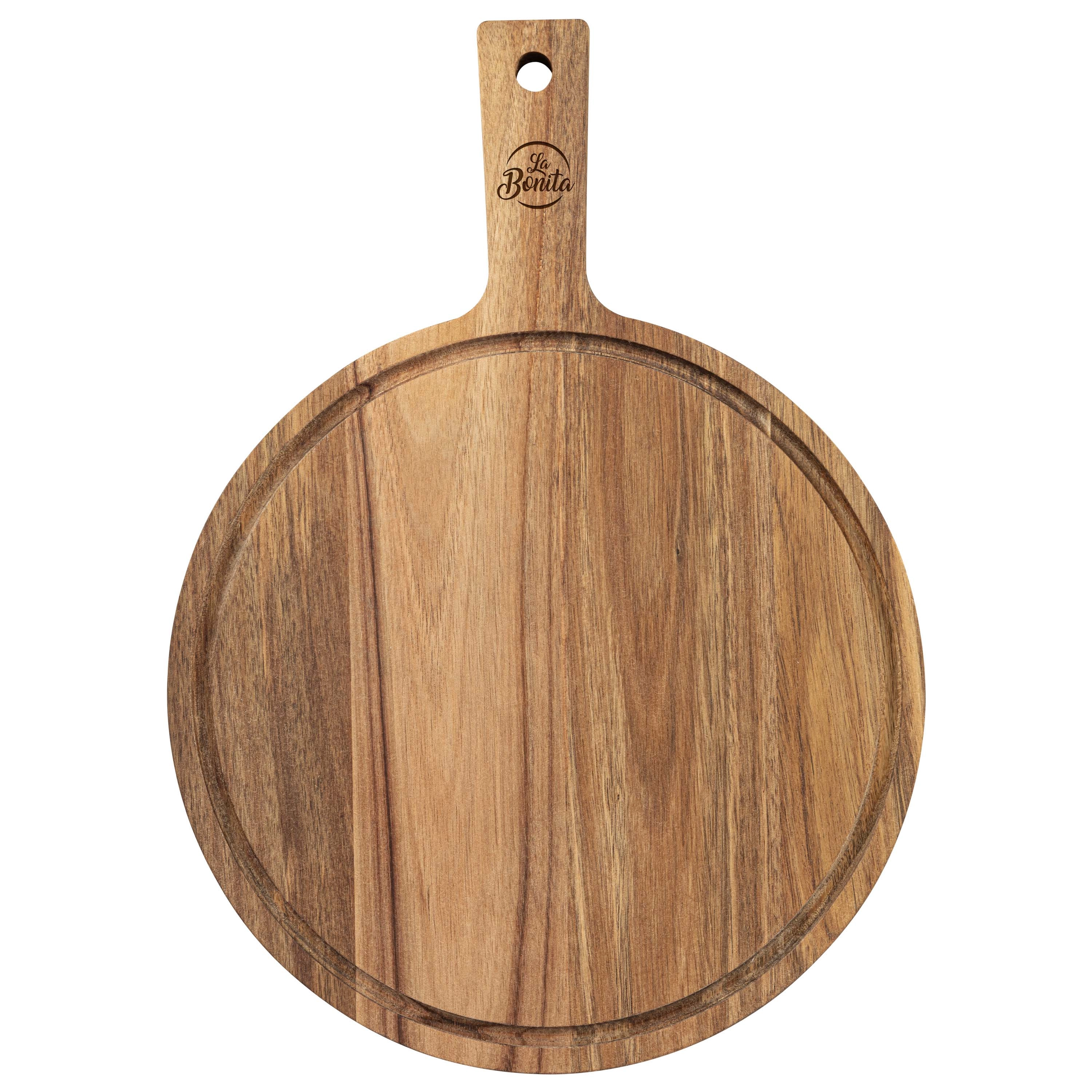 Deska do krojenia La Bonita do serwowania Akacjowa LBDA01 41x30x2cm