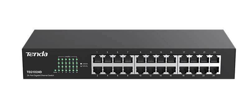Switch Tenda TEG1024D Czarny
