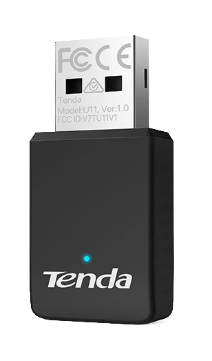 Karta sieciowa Tenda U11 Czarny