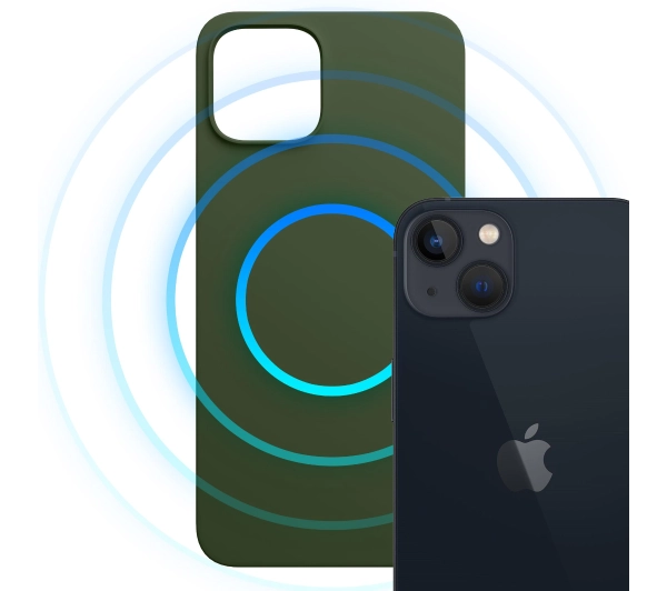 3mk Hardy MagSilicone Alpine Green do iPhone 15 Plus