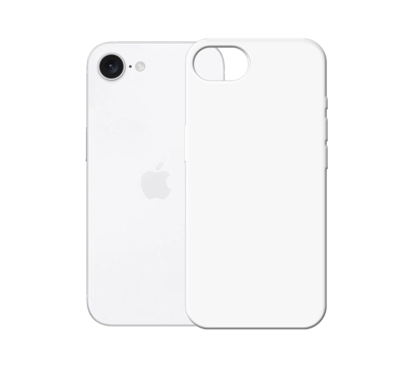 3mk Hardy MagSilicone White do iPhone 16E
