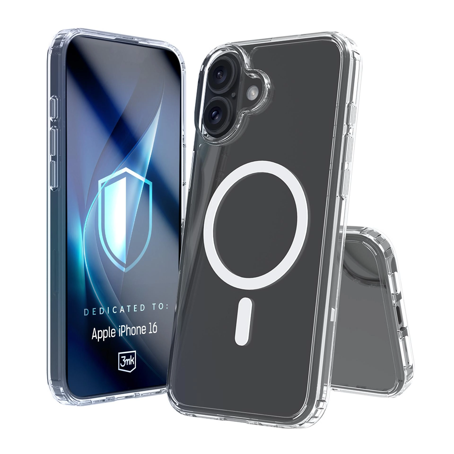 Etui 3mk Armor MagCase do iPhone 16 Przezroczysty