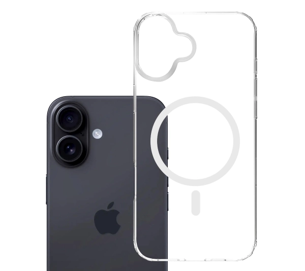 3mk Armor MagCase do iPhone 16 Przezroczysty