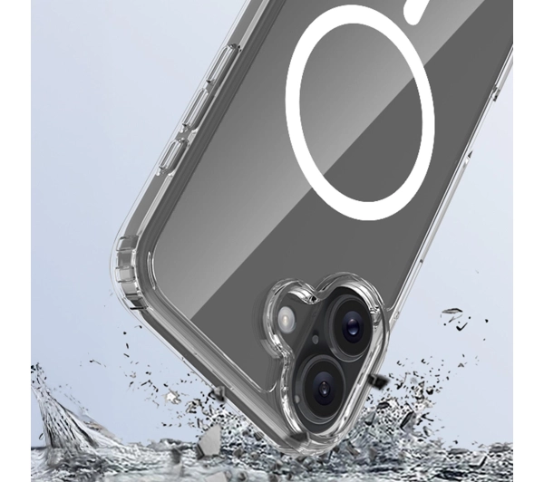 3mk Armor MagCase do iPhone 16 Przezroczysty