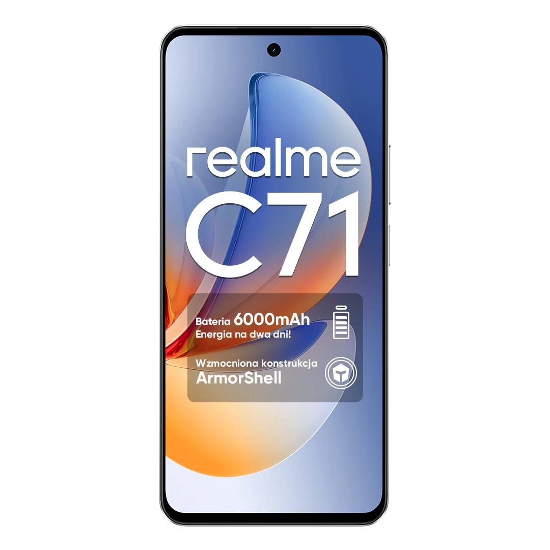 Smartfon realme C71 8/256GB 6,67" 120Hz 50Mpix Biały