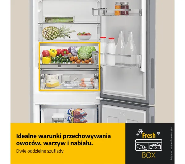 Whirlpool WPC 82I XP2 Pełen No Frost 203,5cm Komora świeżości Inox - Kup na Raty - RRSO 0%